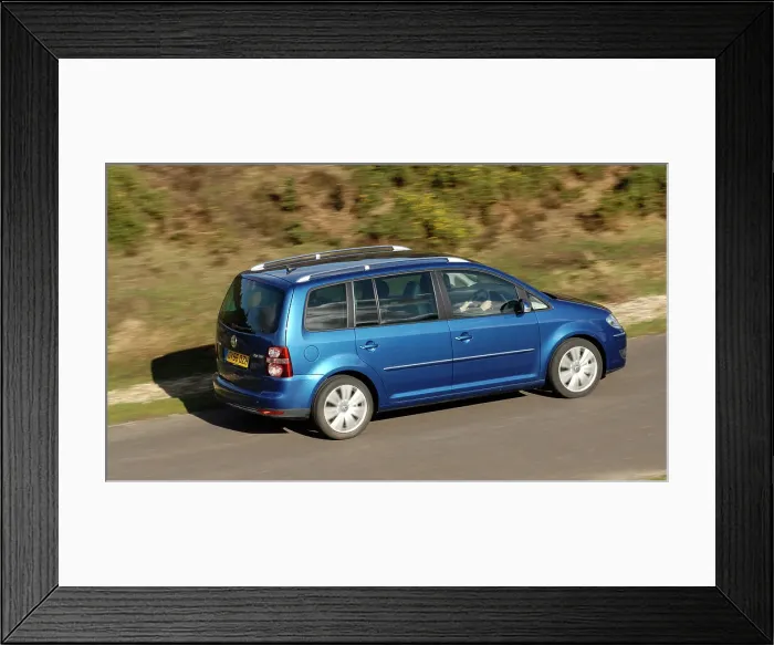 Framed Print : 2006 Volkswagen Touran Tdi Sport Framed Print : 2006 Volkswagen Touran Tdi Sport