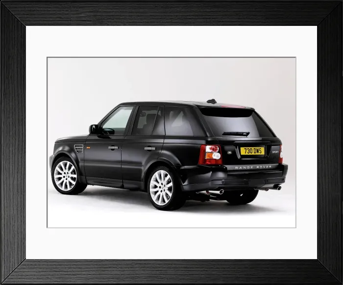Framed Print : 2004 Range Rover Sport Framed Print : 2004 Range Rover Sport