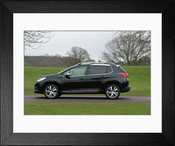 Framed Print : 2014 Peugeot 2008 Hdi Feline