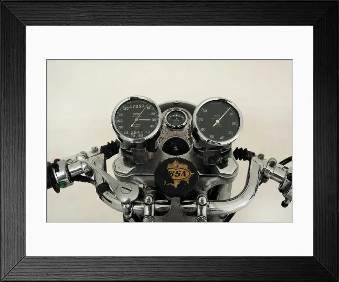 Framed Print : 1961 BSA A10 Super Rocket Framed Print : 1961 BSA A10 Super Rocket
