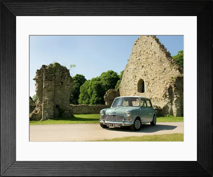 Framed Print : 1965 Austin Mini Coopers Framed Print : 1965 Austin Mini Coopers
