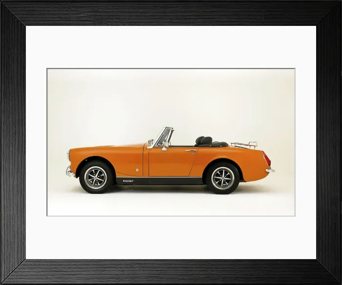 Framed Print : 1975 MG Midget Framed Print : 1975 MG Midget