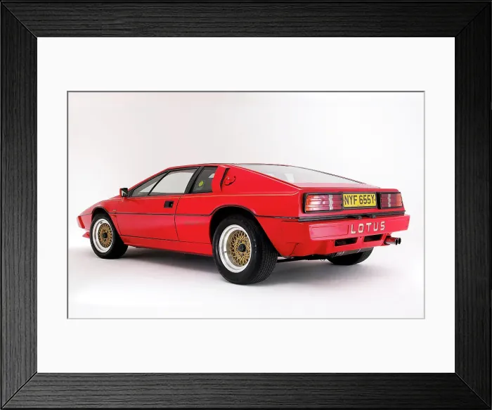 Framed Print : 1982 Lotus Esprit Framed Print : 1982 Lotus Esprit