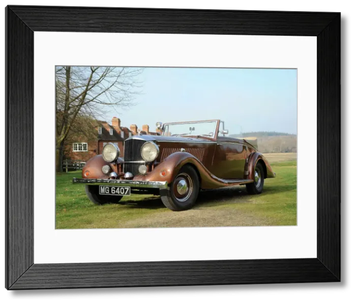 Framed Print : 1939 Railton Fairmile Series 3 Straight Eight Framed Print : 1939 Railton Fairmile Series 3 Straight Eight