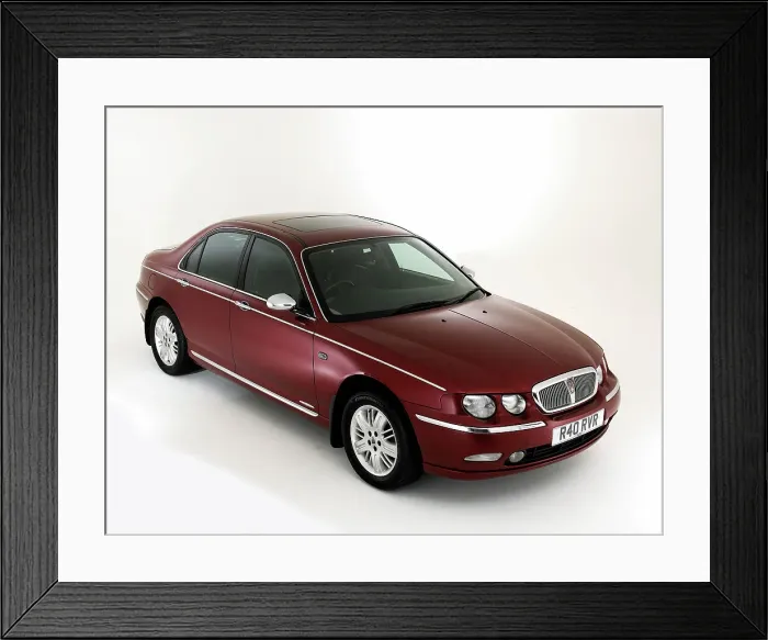 Framed Print : 2001 Rover 75 V6 Framed Print : 2001 Rover 75 V6