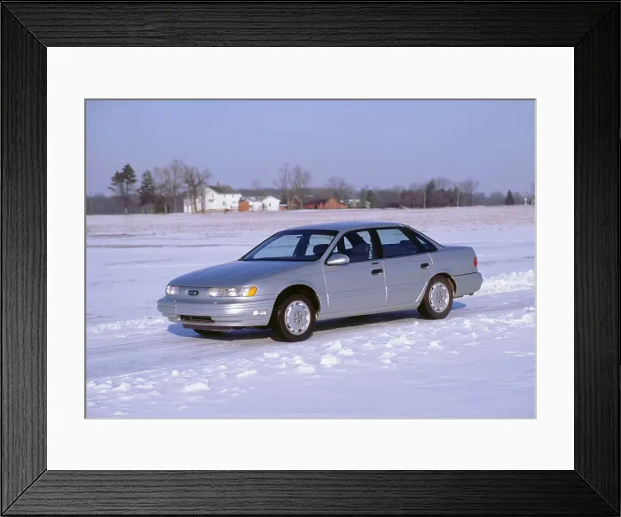 Framed Print : 1992 Ford Taurus Framed Print : 1992 Ford Taurus