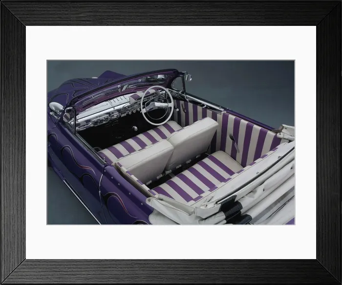 Framed Print : 1961 Volvo Amazon Customised Rainbow Chaser Framed Print : 1961 Volvo Amazon Customised Rainbow Chaser