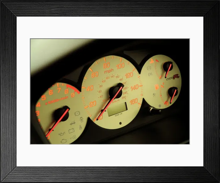 Framed Print : 2005 Honda Civic Type R