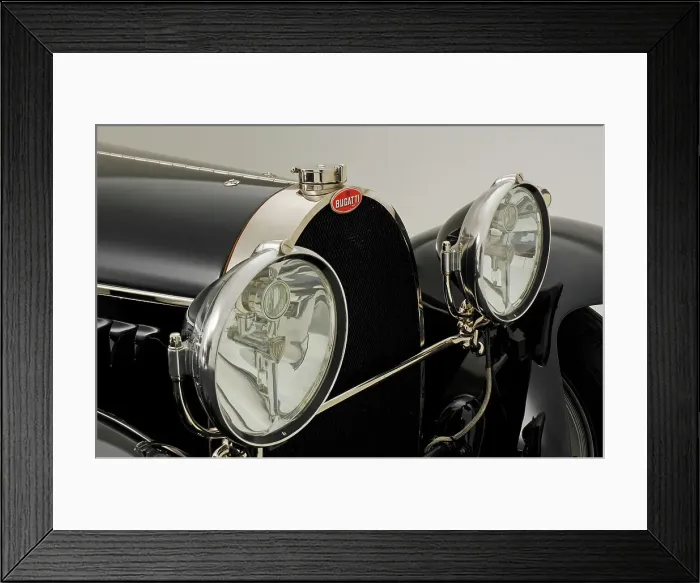 Framed Print : 1930 Bugatti Type 46 Faux Framed Print : 1930 Bugatti Type 46 Faux