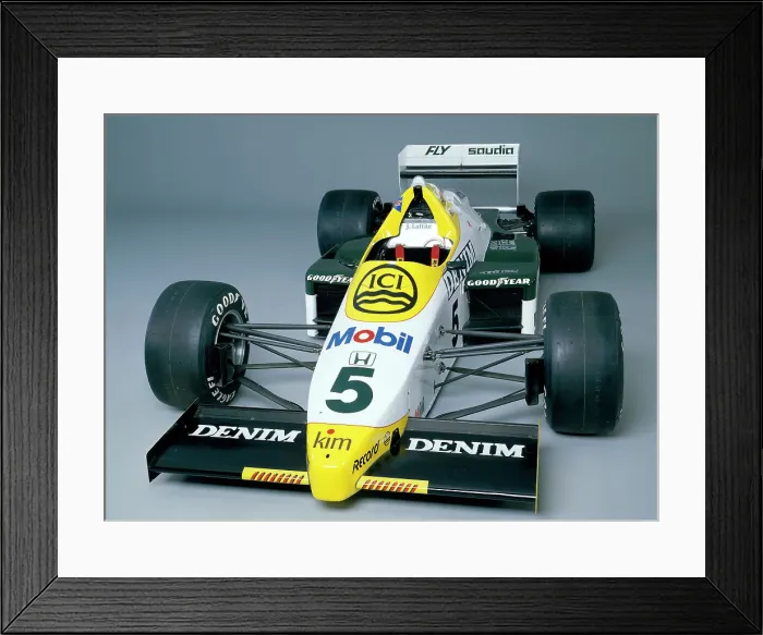 Framed Print : A 1984 Williams FW09B Framed Print : A 1984 Williams FW09B