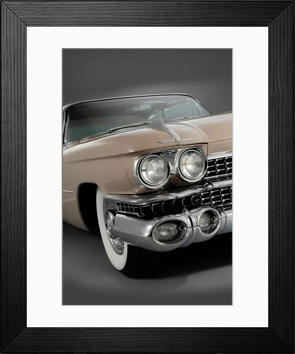 Framed Print : 1959 Cadillac Coupe De Ville Framed Print : 1959 Cadillac Coupe De Ville