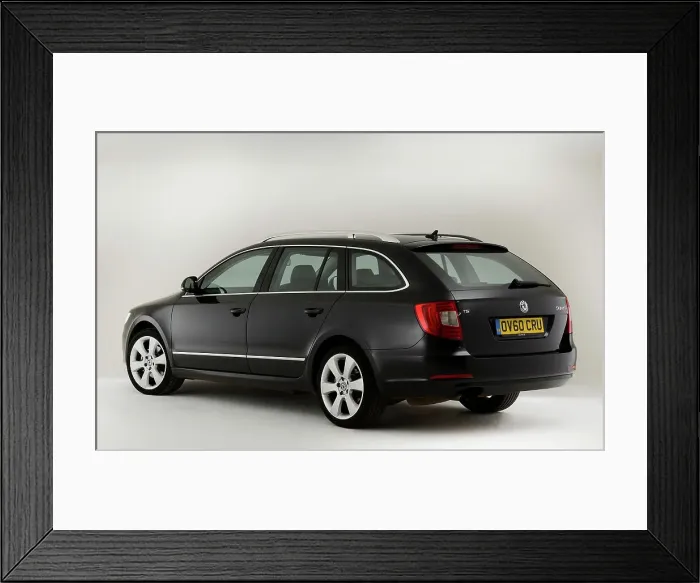 Framed Print : 2011 Skoda Superb Tsi Framed Print : 2011 Skoda Superb Tsi