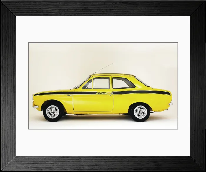 Framed Print : 1972 Ford Escort Mexico Framed Print : 1972 Ford Escort Mexico