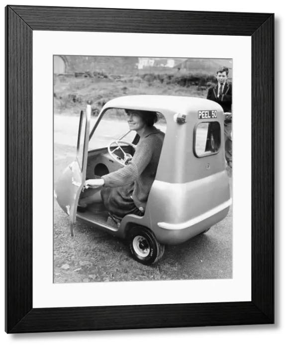 Framed Print : 1964 Peel P50, (c1964?) Framed Print : 1964 Peel P50, (c1964?)