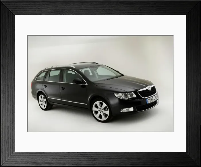 Framed Print : 2011 Skoda Superb Tsi Framed Print : 2011 Skoda Superb Tsi