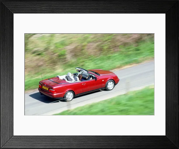Framed Print : 1999 Mercedes Benz CLK 320 cabriolet Framed Print : 1999 Mercedes Benz CLK 320 cabriolet