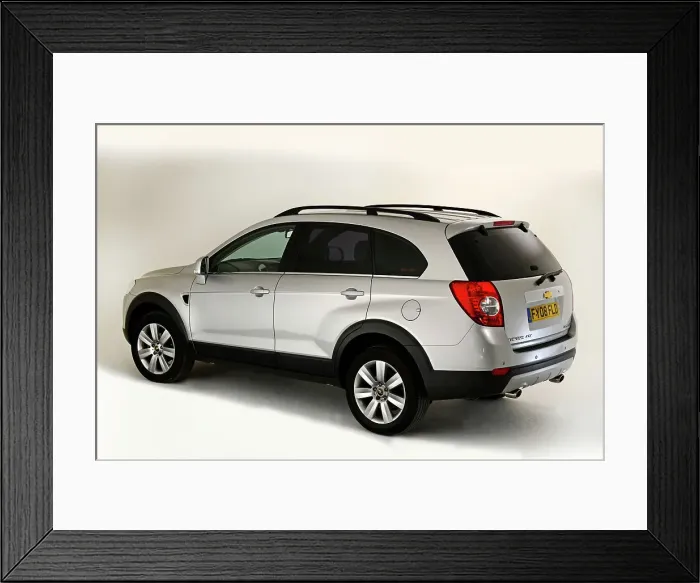 Framed Print : 2008 Chevrolet Captiva LTX Framed Print : 2008 Chevrolet Captiva LTX