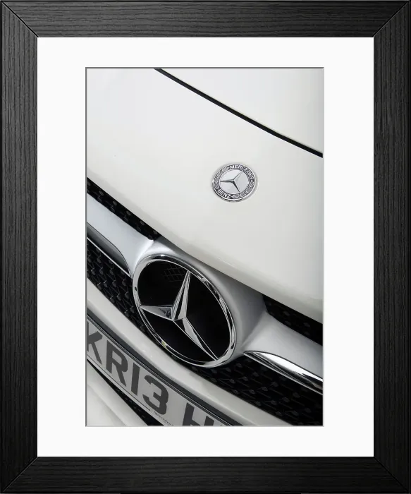 Framed Print : 2013 Mercedes Benz CLA 180 Sport Framed Print : 2013 Mercedes Benz CLA 180 Sport