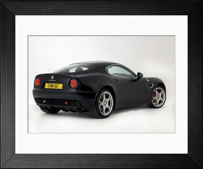 Framed Print : 2010 Alfa Romeo 8C Competizione Framed Print : 2010 Alfa Romeo 8C Competizione