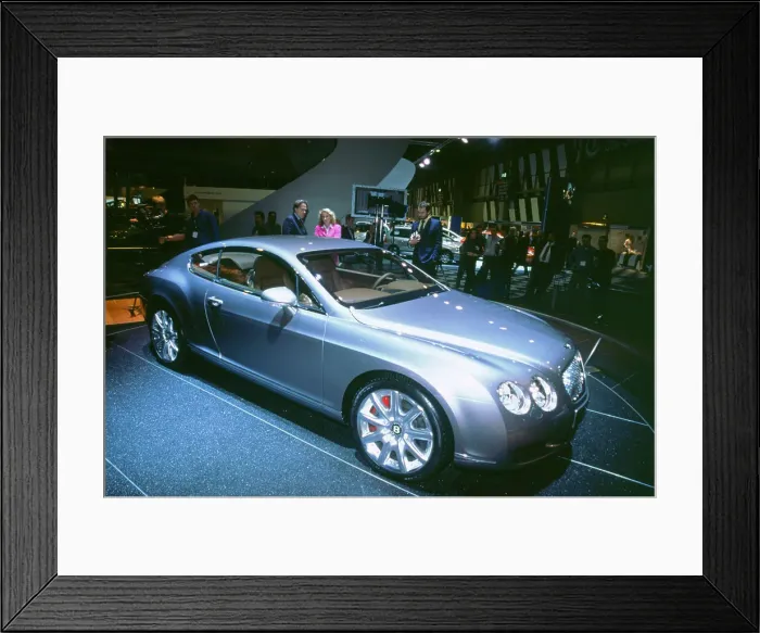 Framed Print : 2002 Bentley Continental GT at NEC Motor Show Framed Print : 2002 Bentley Continental GT at NEC Motor Show
