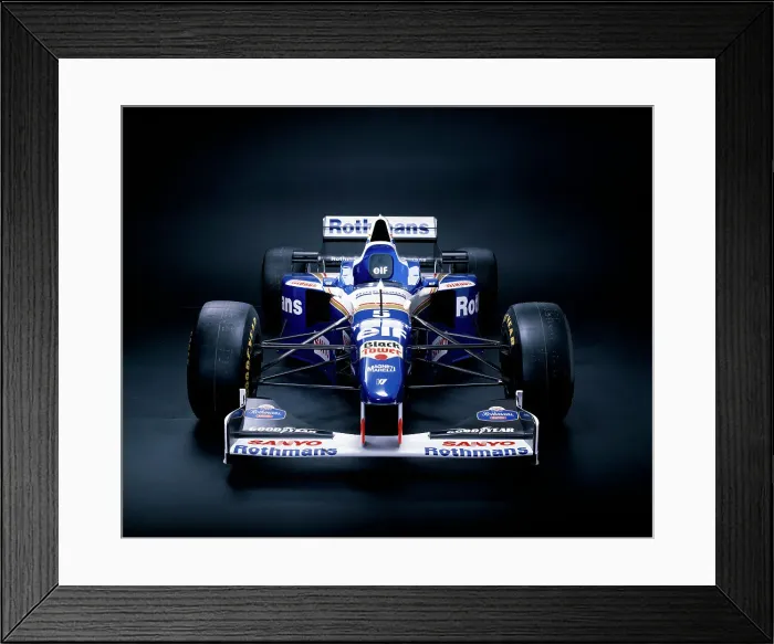 Framed Print : A 1996 Williams-Renault FW18 Framed Print : A 1996 Williams-Renault FW18