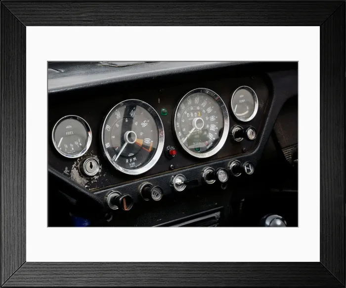 Framed Print : 1966 Triumph Spitfire Mk2 Framed Print : 1966 Triumph Spitfire Mk2