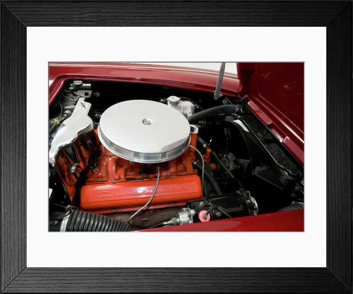Framed Print : 1961 Chevrolet Corvette C1 Convertible Framed Print : 1961 Chevrolet Corvette C1 Convertible