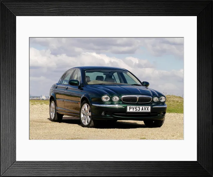 Framed Print : 2003 Jaguar X Type 3L Framed Print : 2003 Jaguar X Type 3L