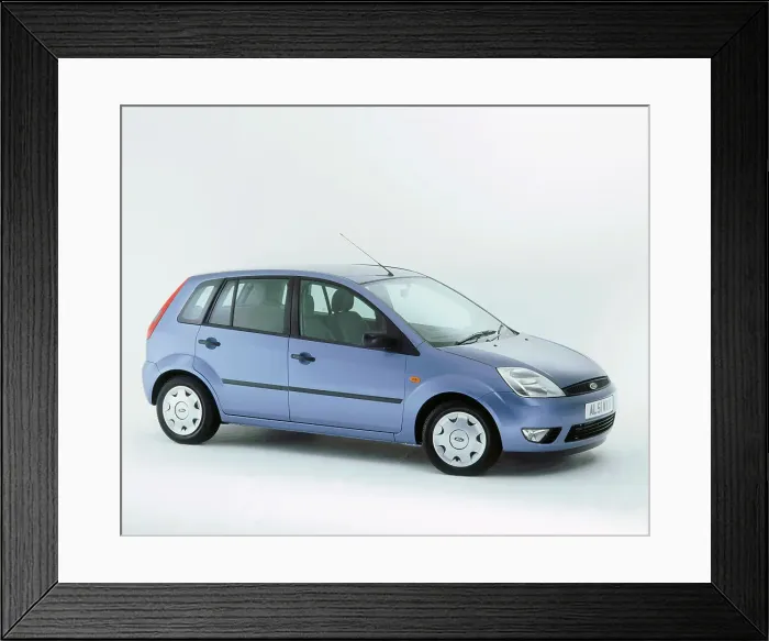 Framed Print : 2002 Ford Fiesta Framed Print : 2002 Ford Fiesta