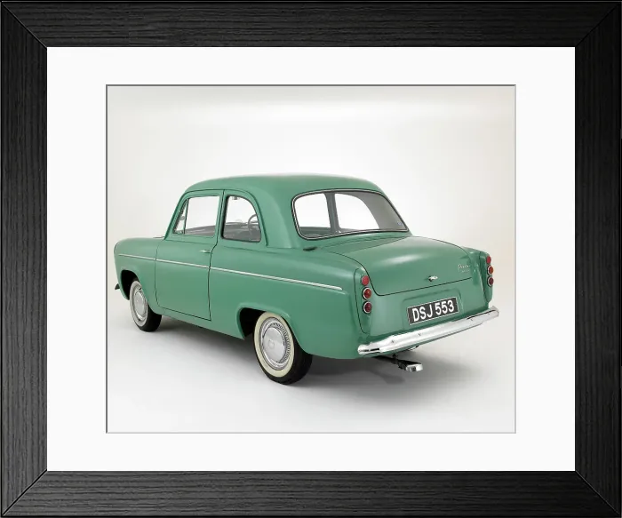 Framed Print : 1959 Ford Popular 100E Framed Print : 1959 Ford Popular 100E