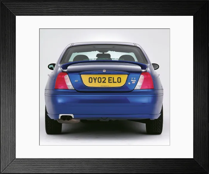 Framed Print : 2001 MG ZT 190 Framed Print : 2001 MG ZT 190