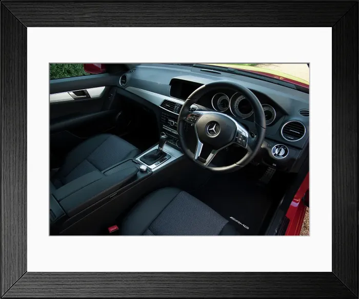 Framed Print : 2013 Mercedes Benz C350 AMG Framed Print : 2013 Mercedes Benz C350 AMG