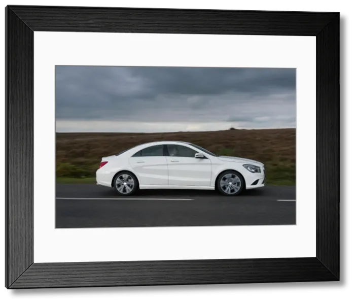 Framed Print : 2013 Mercedes Benz CLA 180 Sport Framed Print : 2013 Mercedes Benz CLA 180 Sport