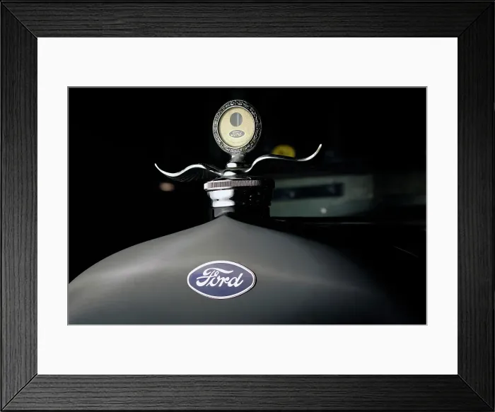 Framed Print : Ford Delivery van 1929. Artist: Simon Clay Framed Print : Ford Delivery van 1929. Artist: Simon Clay