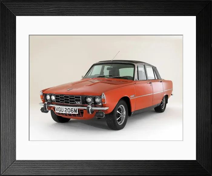 Framed Print : 1974 Rover P6 3500S Framed Print : 1974 Rover P6 3500S
