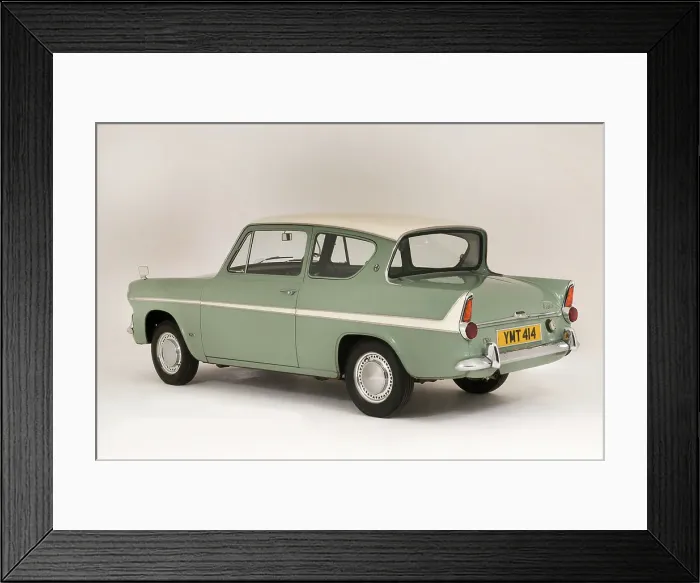 Framed Print : 1966 Ford Anglia Super 105E Framed Print : 1966 Ford Anglia Super 105E