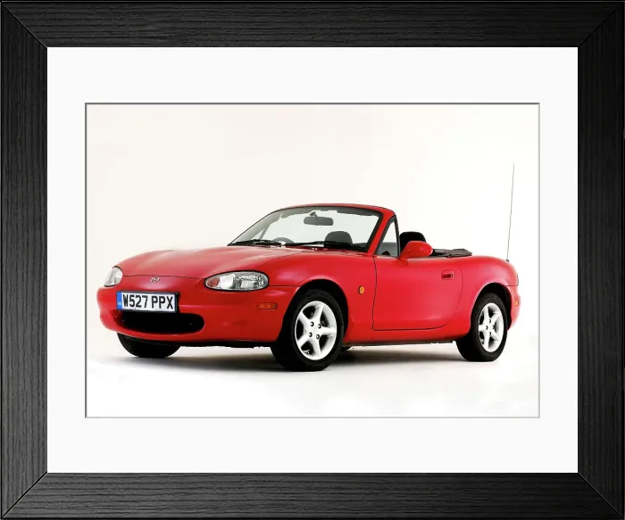 Framed Print : 2000 Mazda MX5 Framed Print : 2000 Mazda MX5