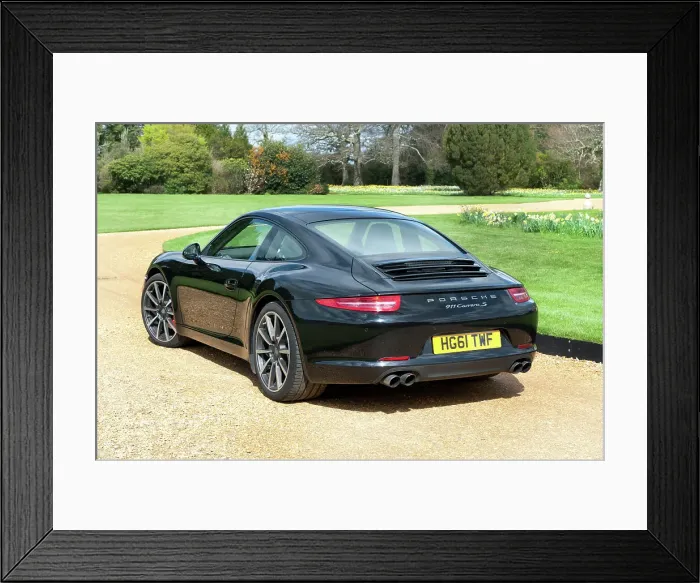 Framed Print : 2011 Porsche 911 Carreras Framed Print : 2011 Porsche 911 Carreras