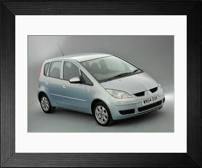 Framed Print : 2004 Mitsubishi Colt Framed Print : 2004 Mitsubishi Colt