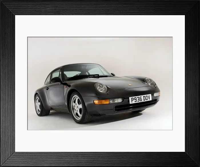 Framed Print : 1996 Porsche 993 Carrera Framed Print : 1996 Porsche 993 Carrera