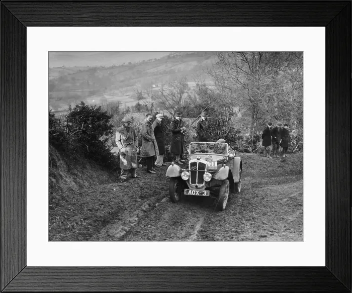 Framed Print : Austin 7 Grasshopper, 1935 Framed Print : Austin 7 Grasshopper, 1935