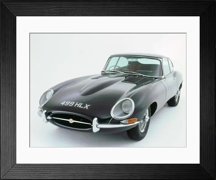 Framed Print : 1964 Jaguar E type 3.8 Framed Print : 1964 Jaguar E type 3.8