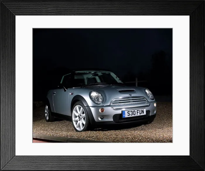 Framed Print : 2003 Mini Cooper S Framed Print : 2003 Mini Cooper S
