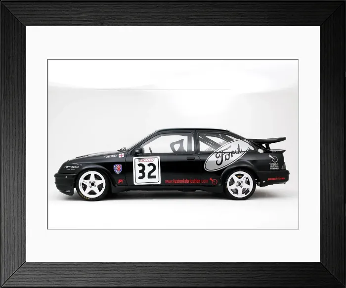Framed Print : 1987 Ford Sierra RS500 Framed Print : 1987 Ford Sierra RS500