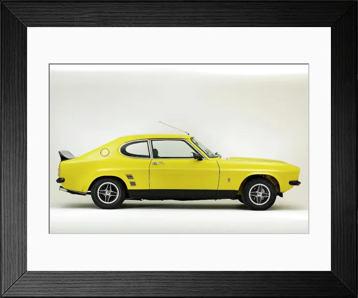 Framed Print : 1973 Ford Capri RS 3100 Framed Print : 1973 Ford Capri RS 3100