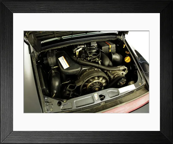 Framed Print : 1991 Porsche 964 Carrera 4 Framed Print : 1991 Porsche 964 Carrera 4
