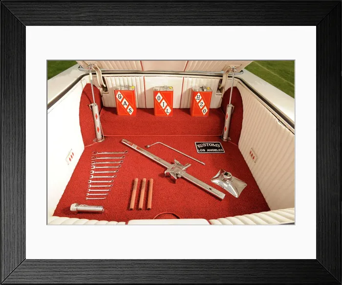 Framed Print : Chevrolet Impala Bubble top 1959. Artist: Simon Clay Framed Print : Chevrolet Impala Bubble top 1959. Artist: Simon Clay