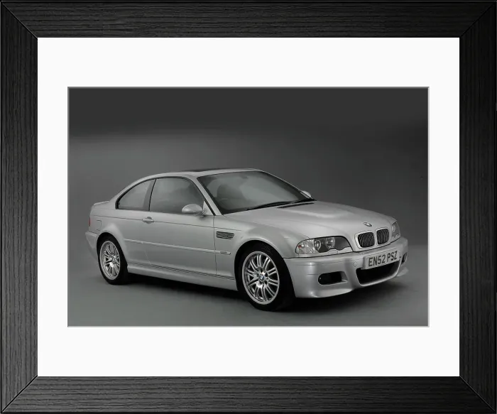 Framed Print : 2002 BMW M3 Coupe Framed Print : 2002 BMW M3 Coupe