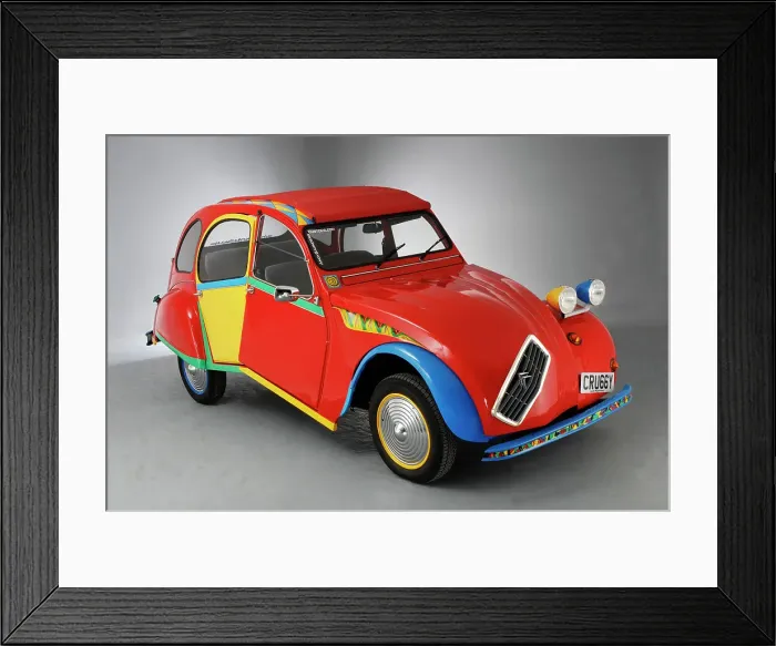 Framed Print : 1983 Picasso's Citroen custom, based on Citroen 2CV Framed Print : 1983 Picasso's Citroen custom, based on Citroen 2CV