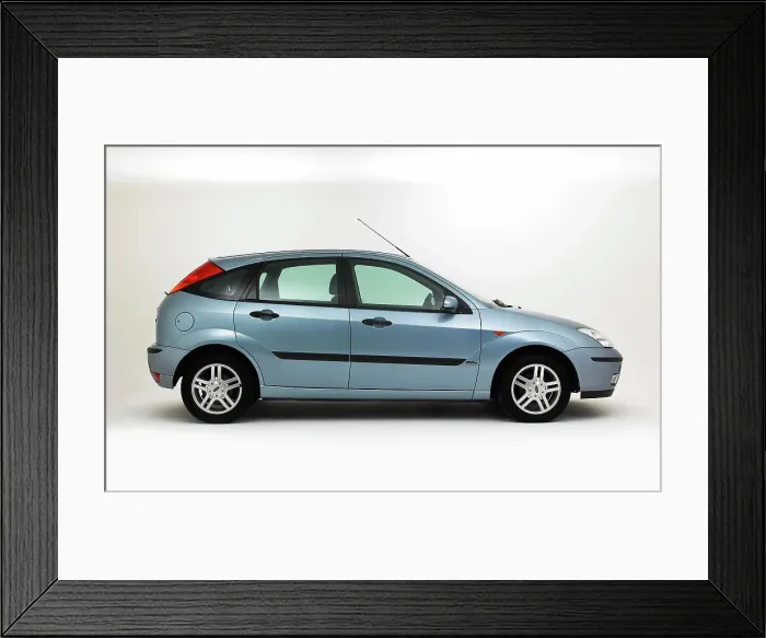Framed Print : 2004 Ford Focus 1.8 Zetec Framed Print : 2004 Ford Focus 1.8 Zetec